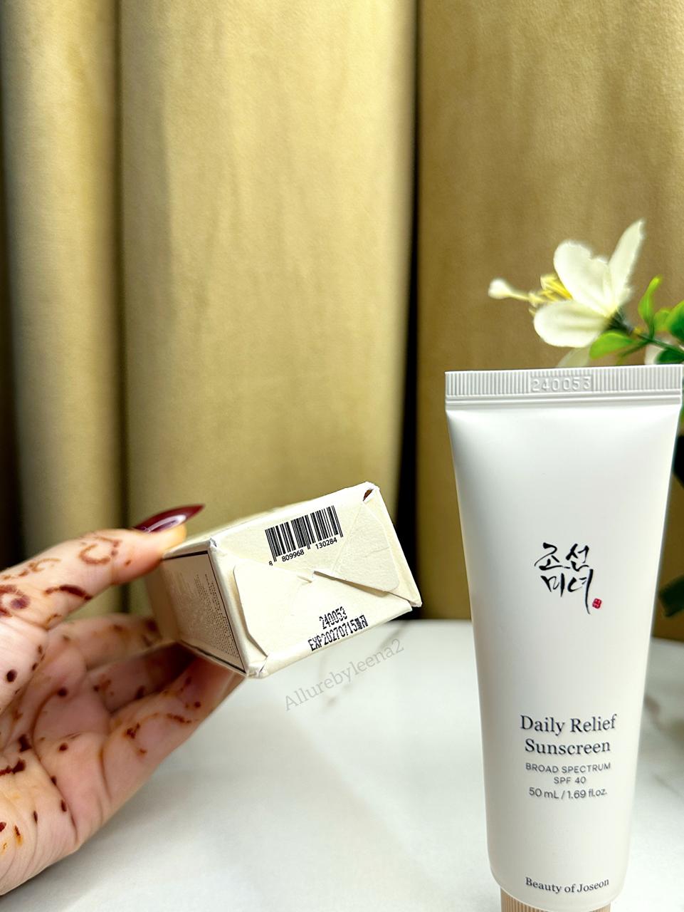 Beauty Of Joseon Daily Relief Sunscreen