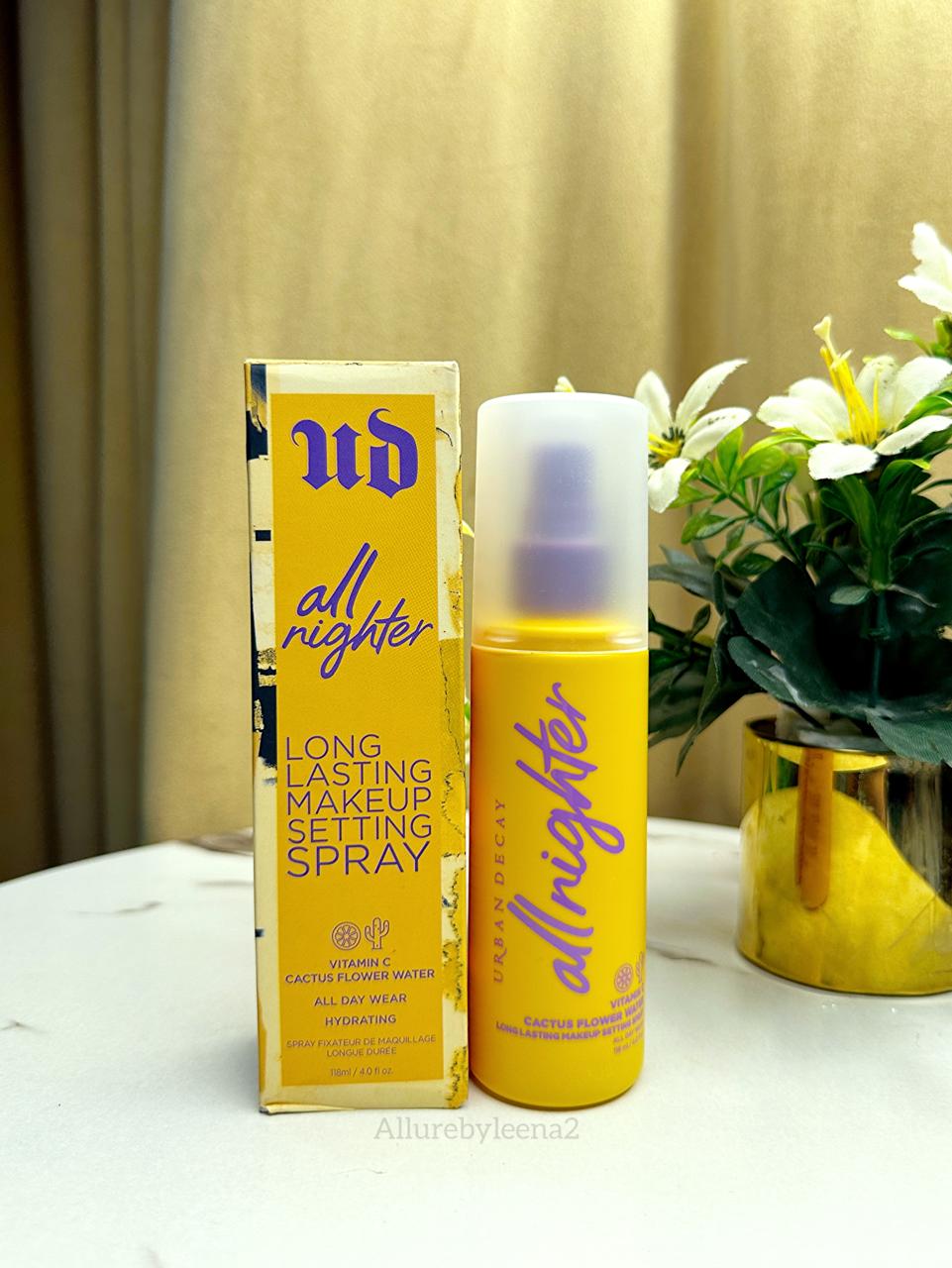 Urban Decay's All Nighter Long Makeup Setting Spray with Vitamin C
