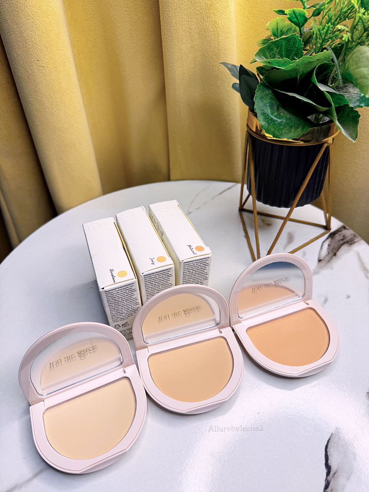 Rare beauty pressed finish powder