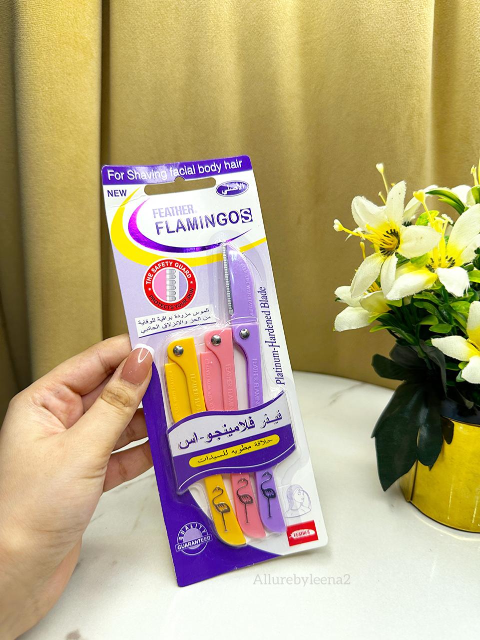 Flamingo Razors set