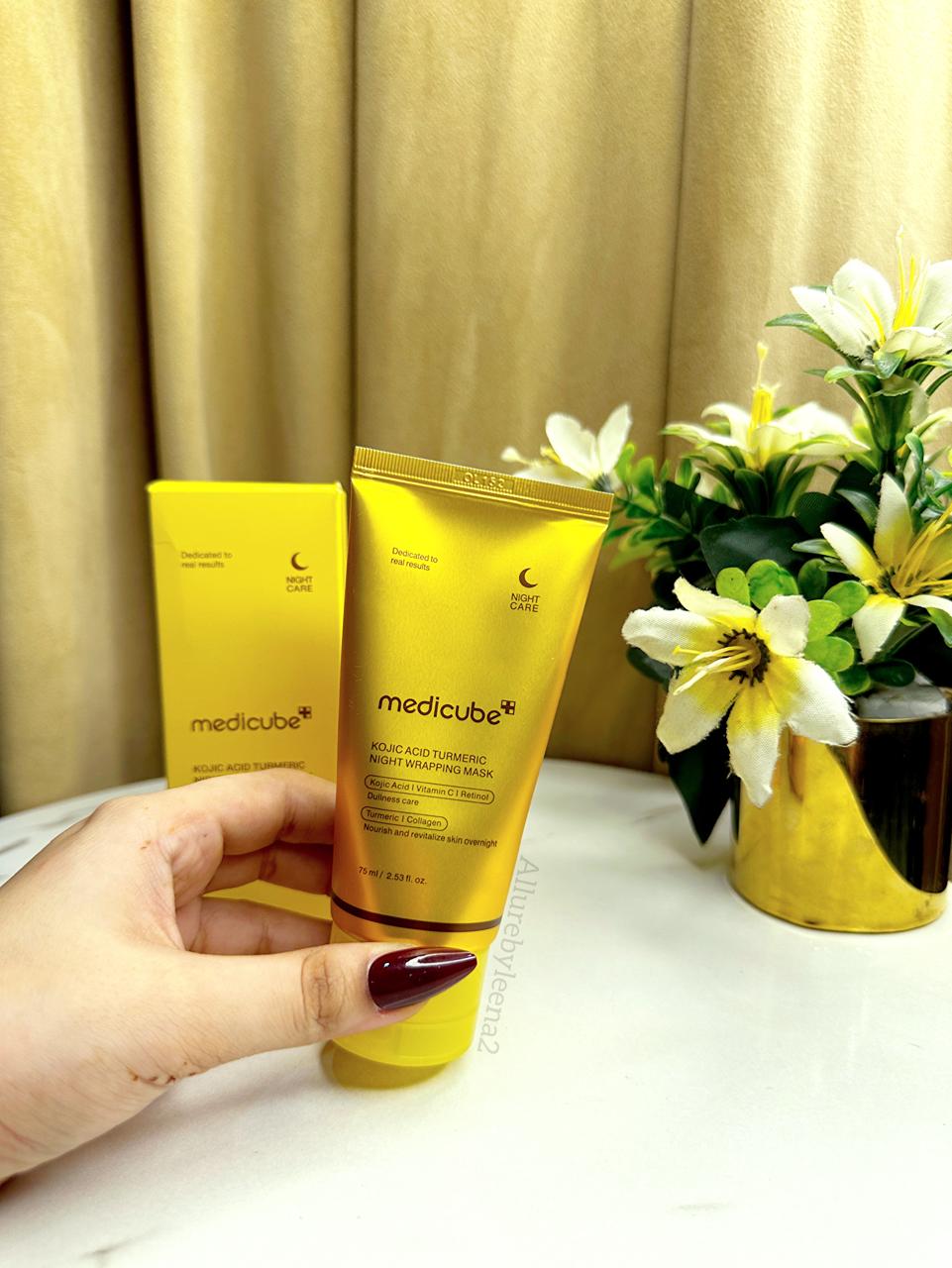 Medicube Kojic Acid Turmeric Night Wrapping Mask
