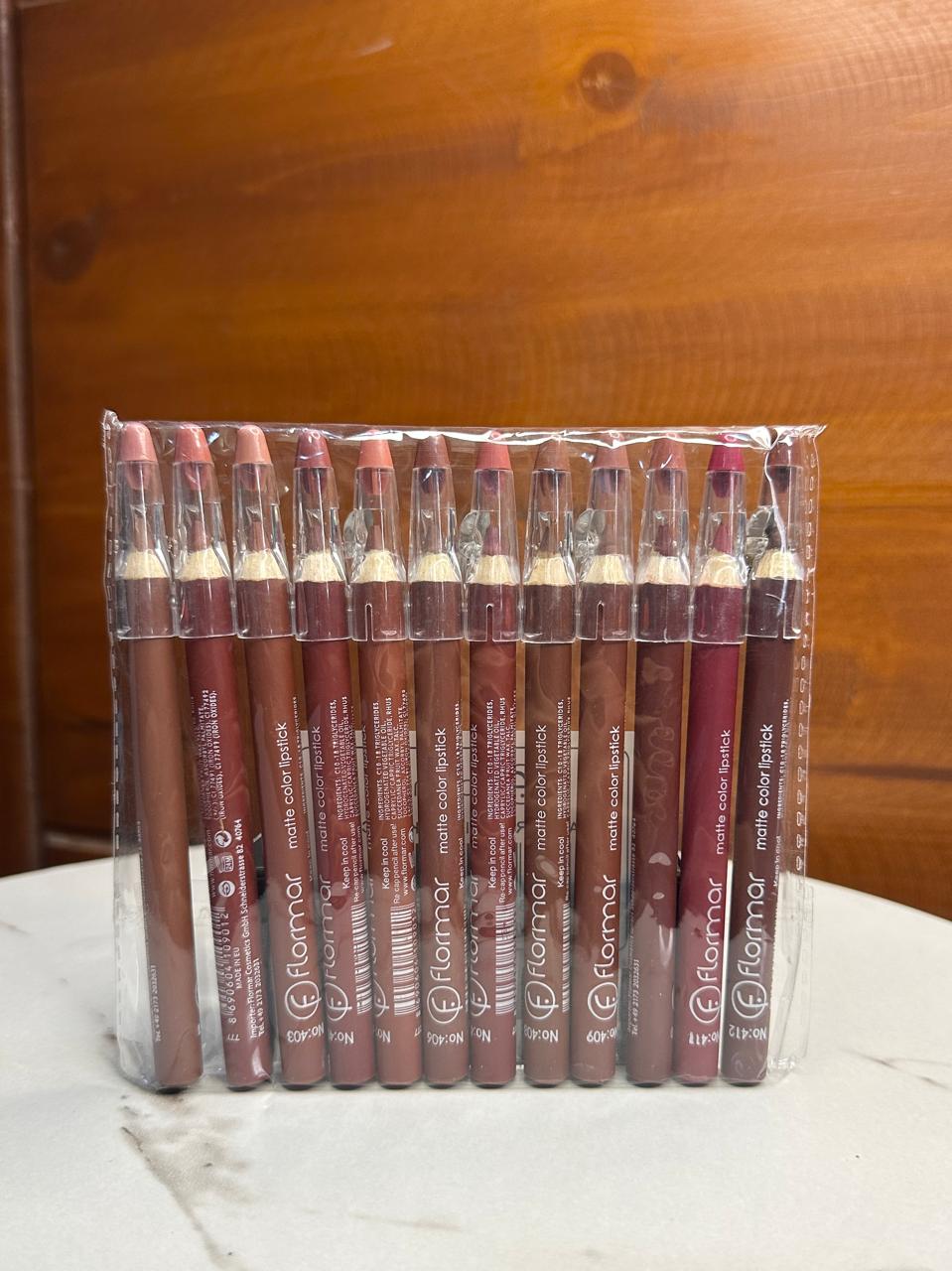 Flormar Lip Pencils Set 12 Pcs.