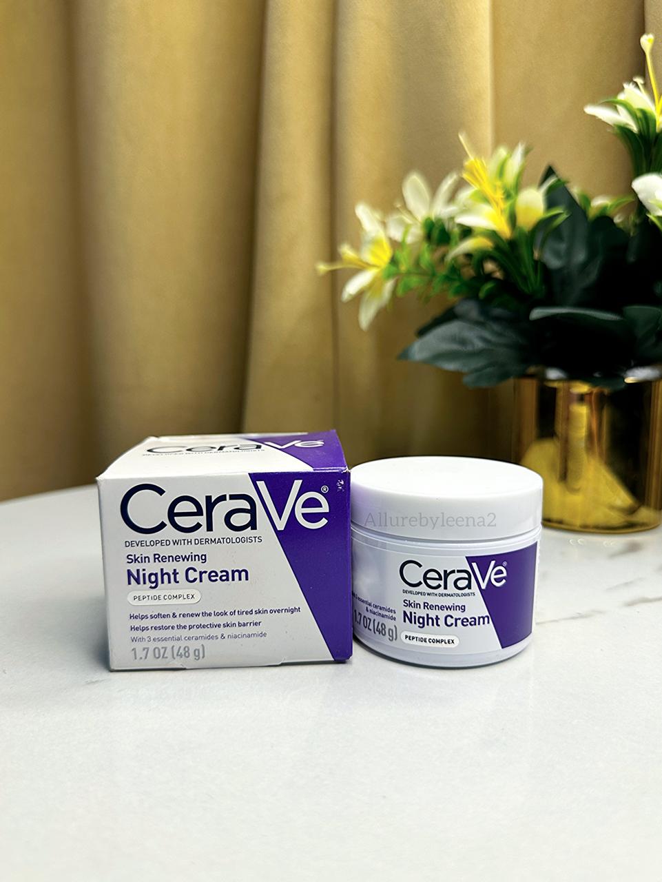 Cerave skin renewing night cream