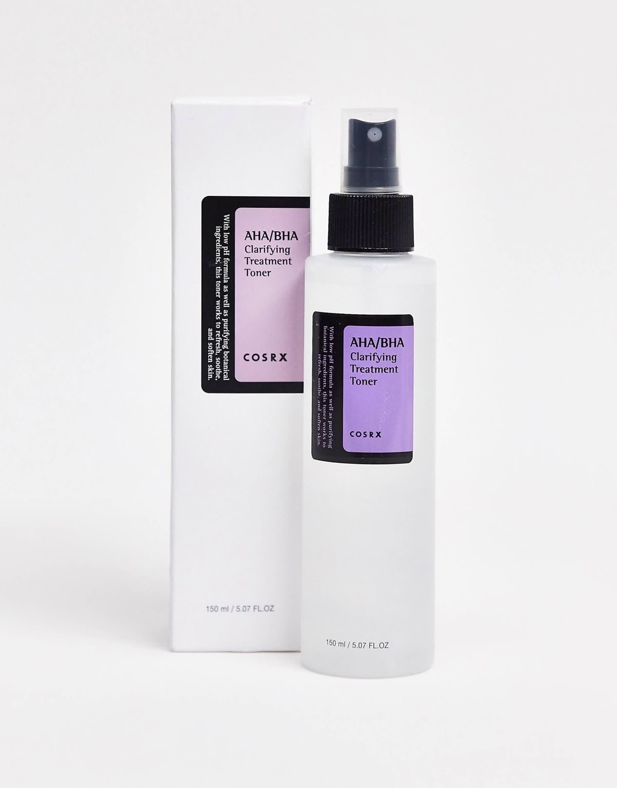 COSRX AHA/BHA Clarifying Treatment Toner. 