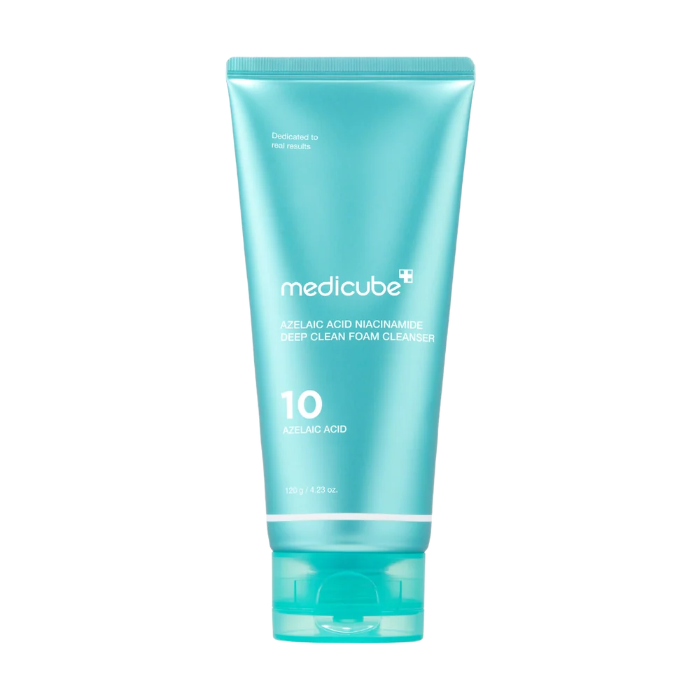 Medicube Azelaic Acid Niacinamide Deep Clean Foam Cleanser (120g)