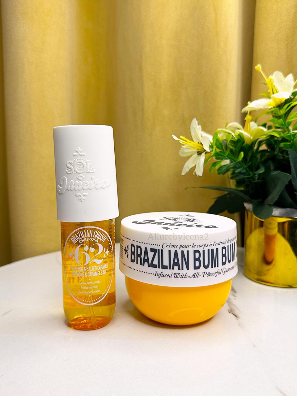 Sol De Janeiro Body Mist 90ml &amp; Brazilian Bum Bum Body Butter 240ml Duo