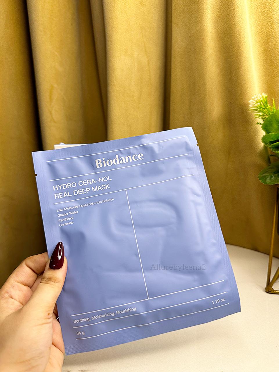 Biodance Hydro Cera-nol Real Deep Mask