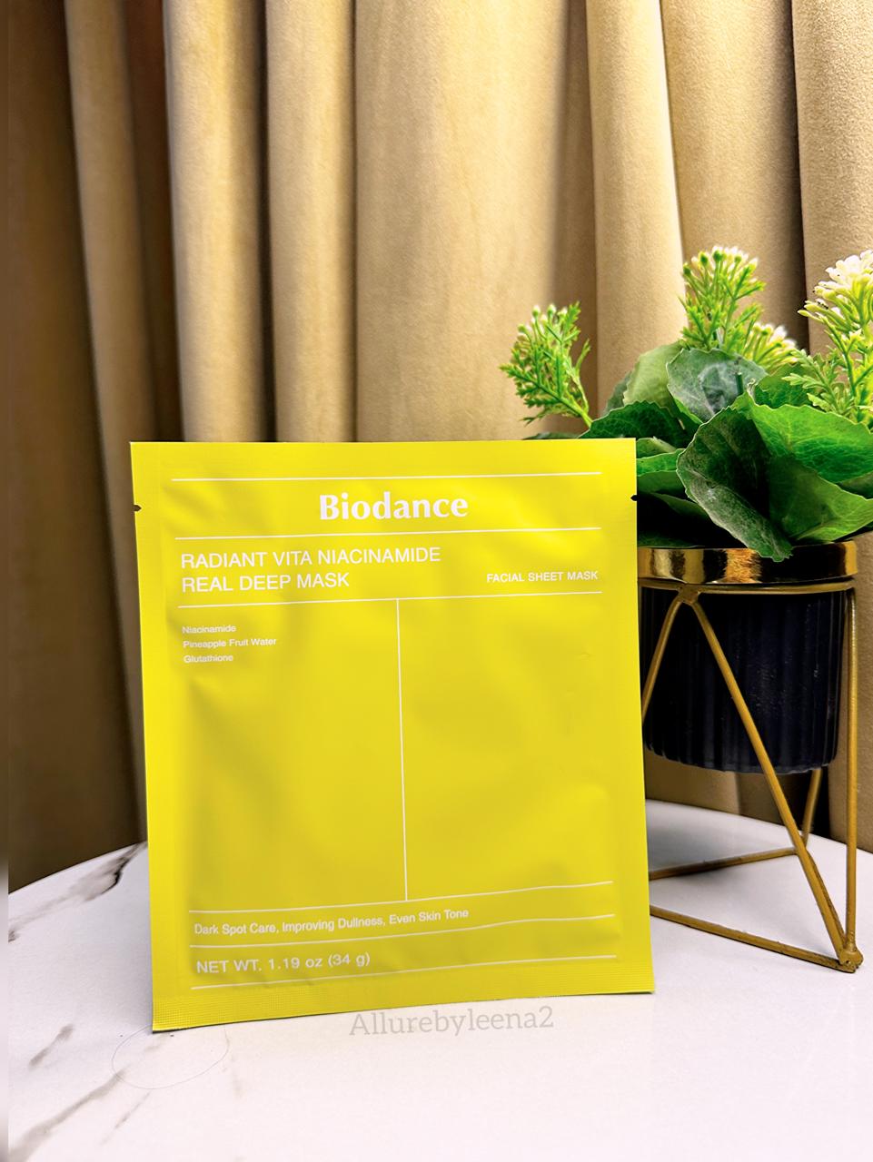 Biodance Radiant Vita Niacinamide Real Deep Mask