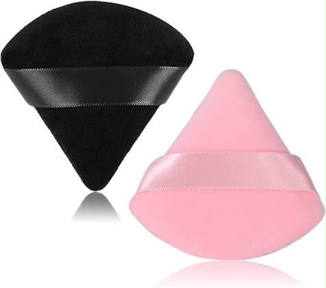 Triangle powder puff
