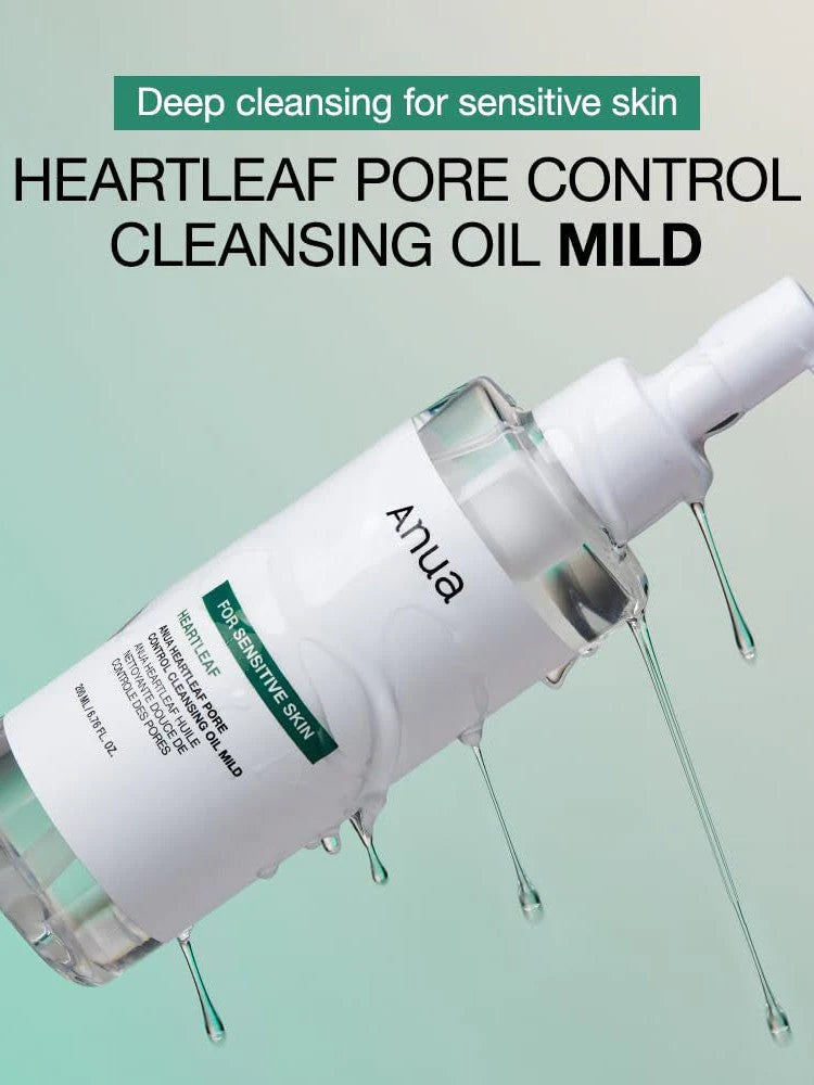 Anua Heartleaf Pore Control Cleansing Oil Mild