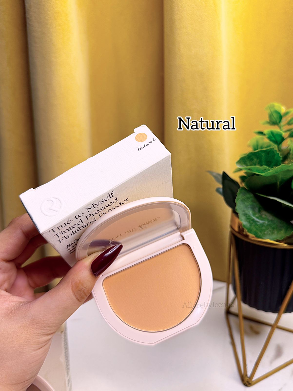 Rare beauty pressed finish powder