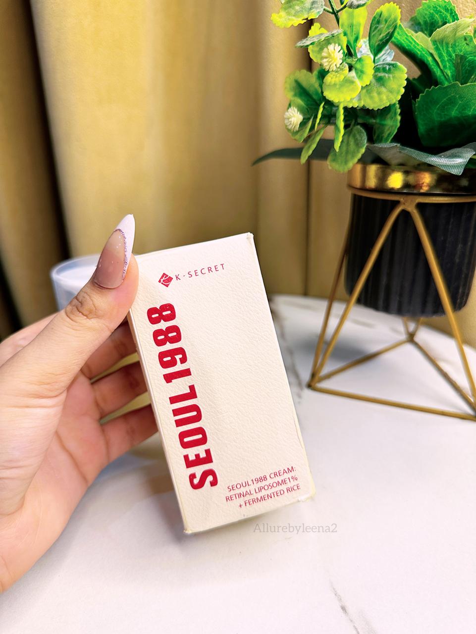 K-SECRET SEOUL 1988 Cream: Retinal Liposome 1% + Fermented Rice