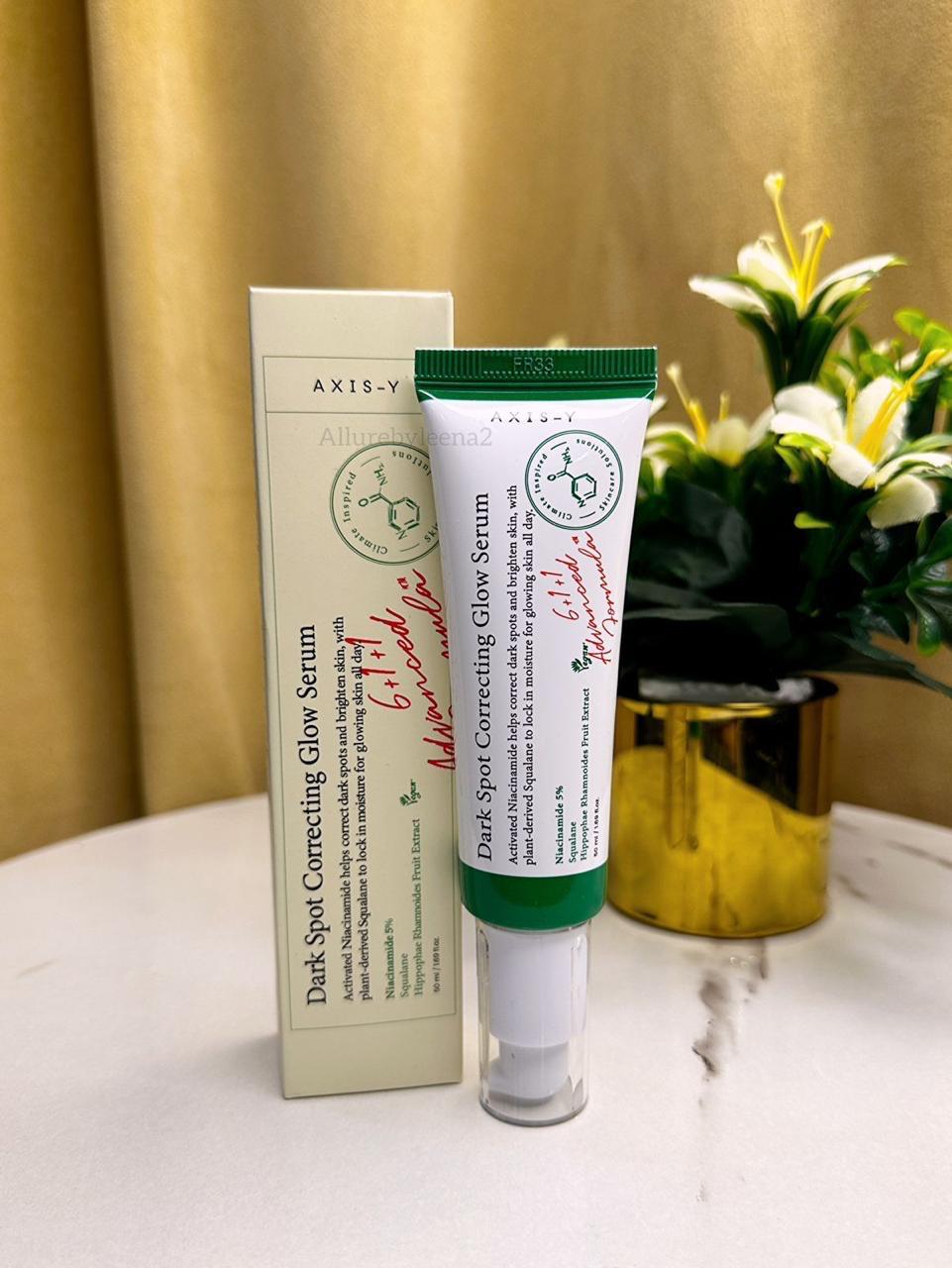 Axis y dark spot correcting glow serum
