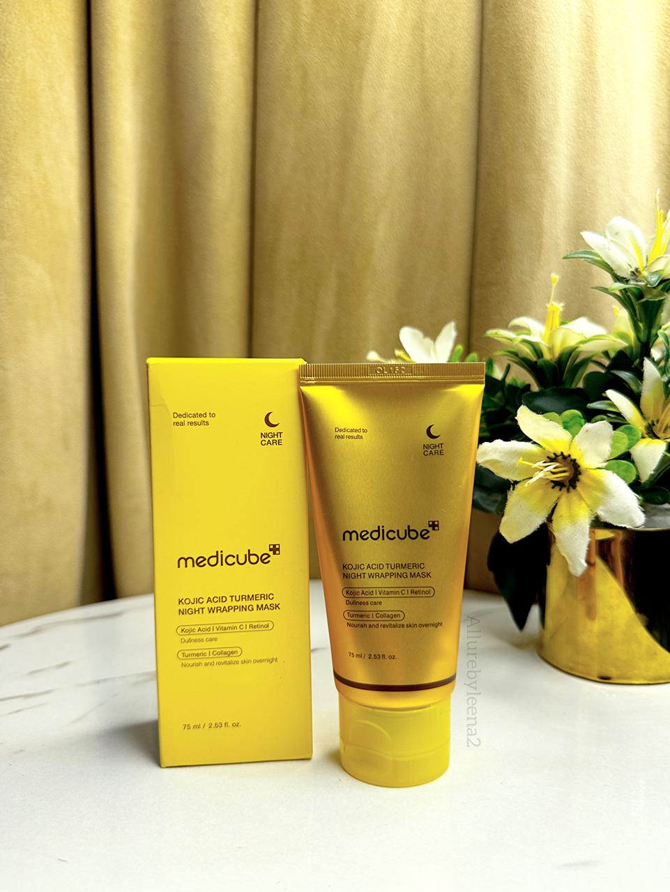 Medicube Kojic Acid Turmeric Night Wrapping Mask