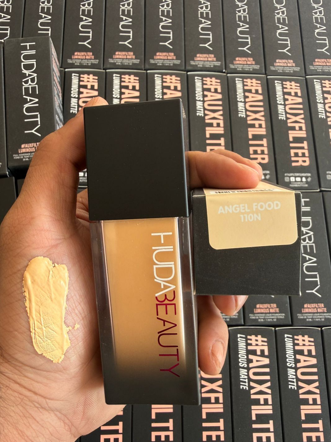 Huda beauty faux filter luminous matte finish foundation