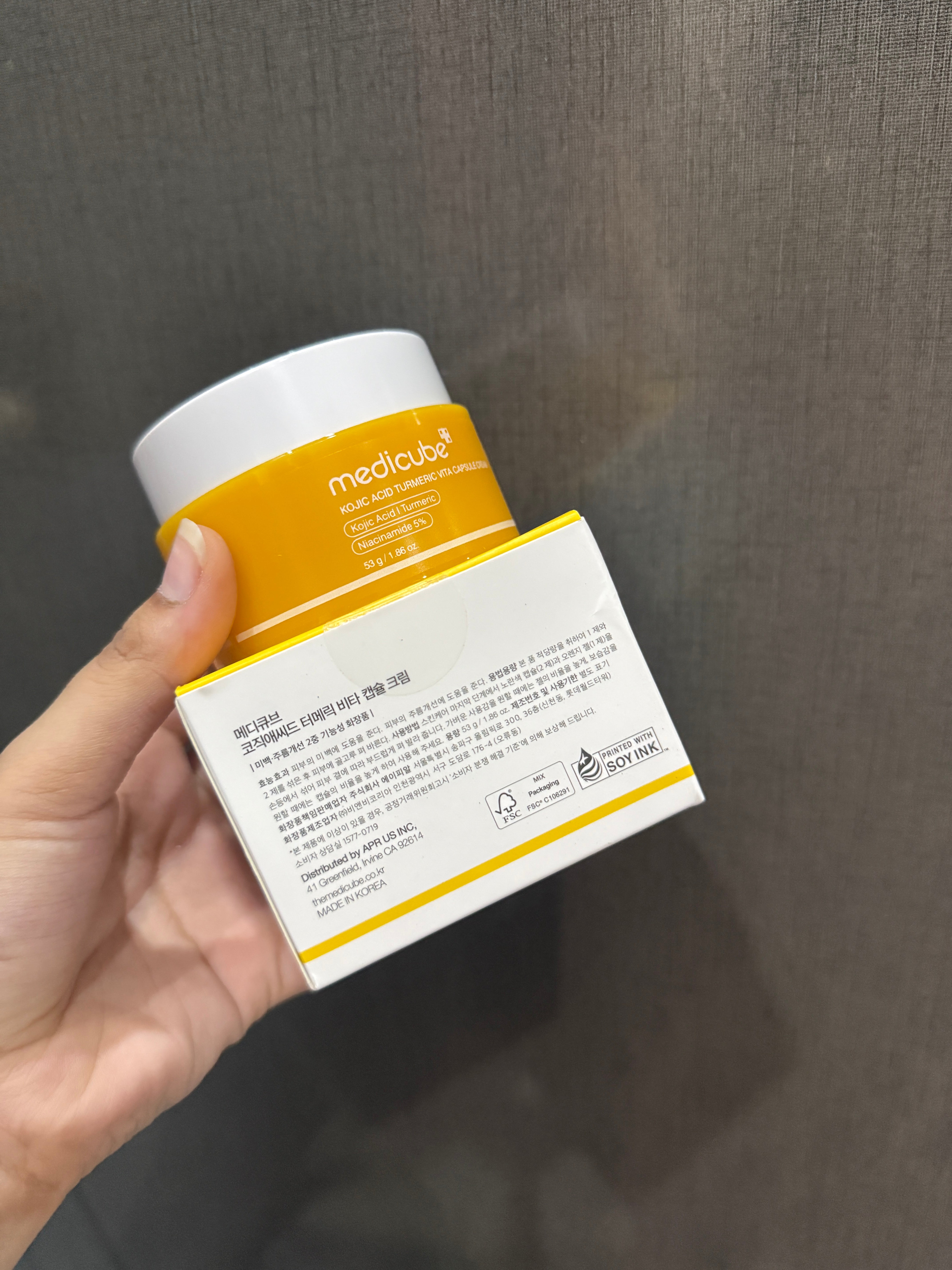 Kojic Acid Turmeric Vita Capsule Cream