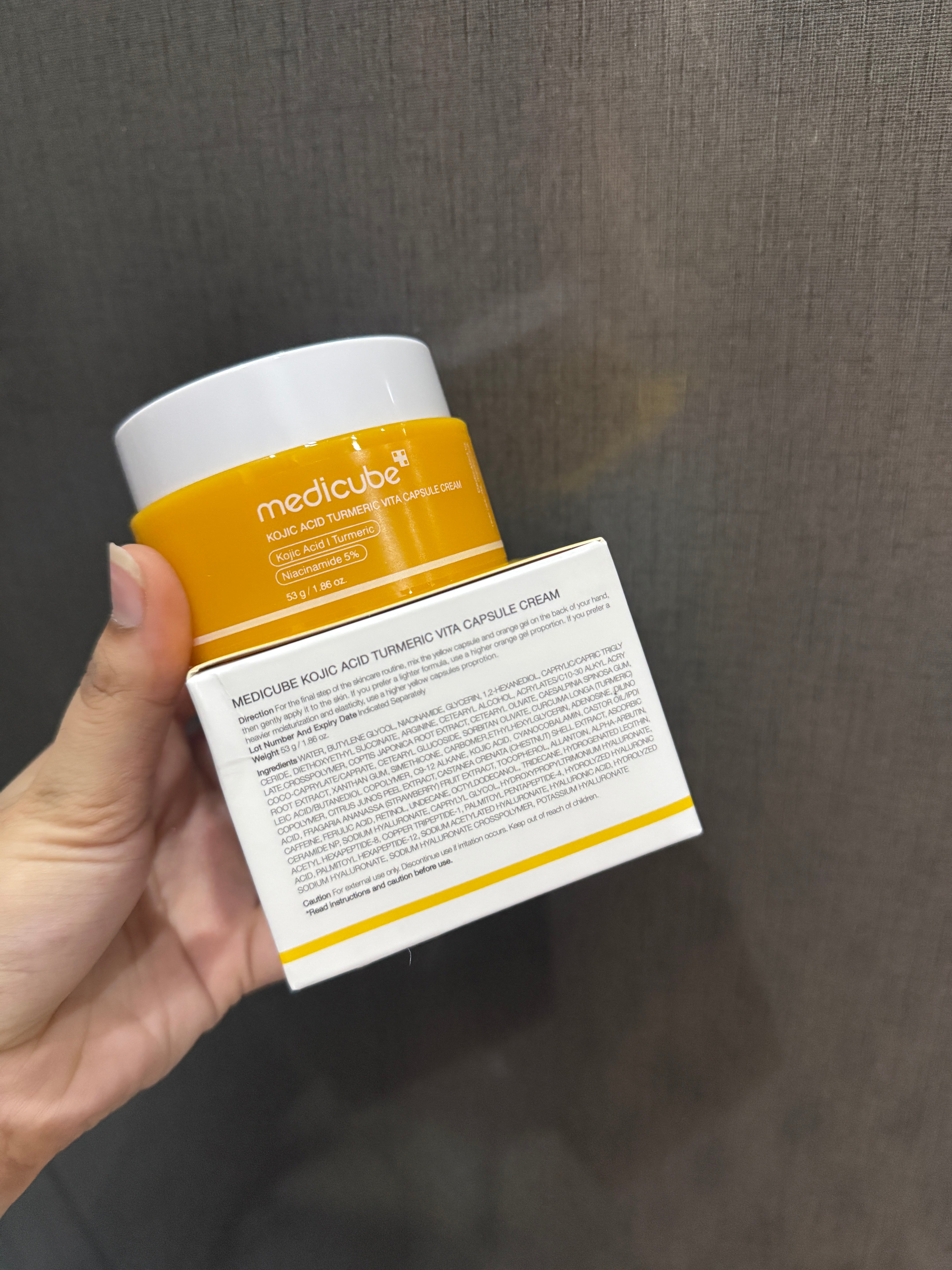 Kojic Acid Turmeric Vita Capsule Cream