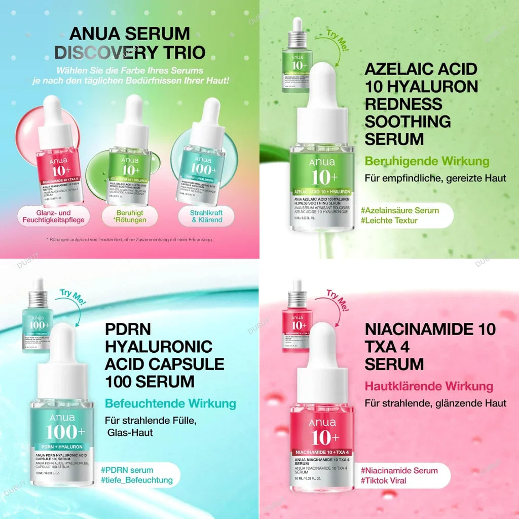 ANUA Serum Minis Discovery Set Trio