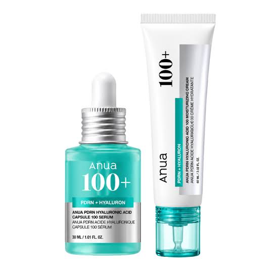 ANUA PDRN Hyaluronic Acid Capsule Set 60ml | Serum + Cream