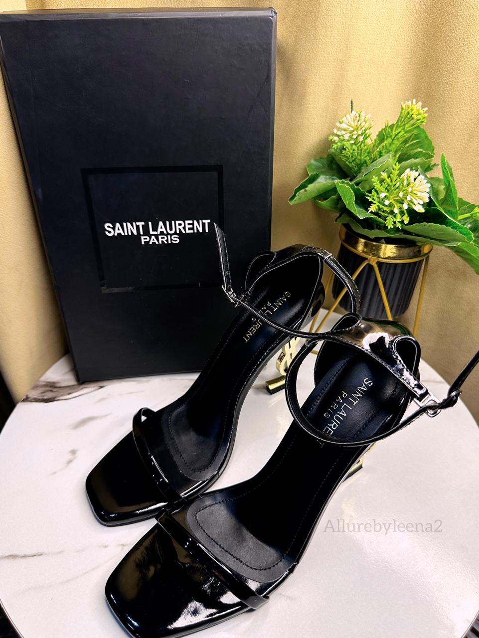 Ysl heel with box and bag