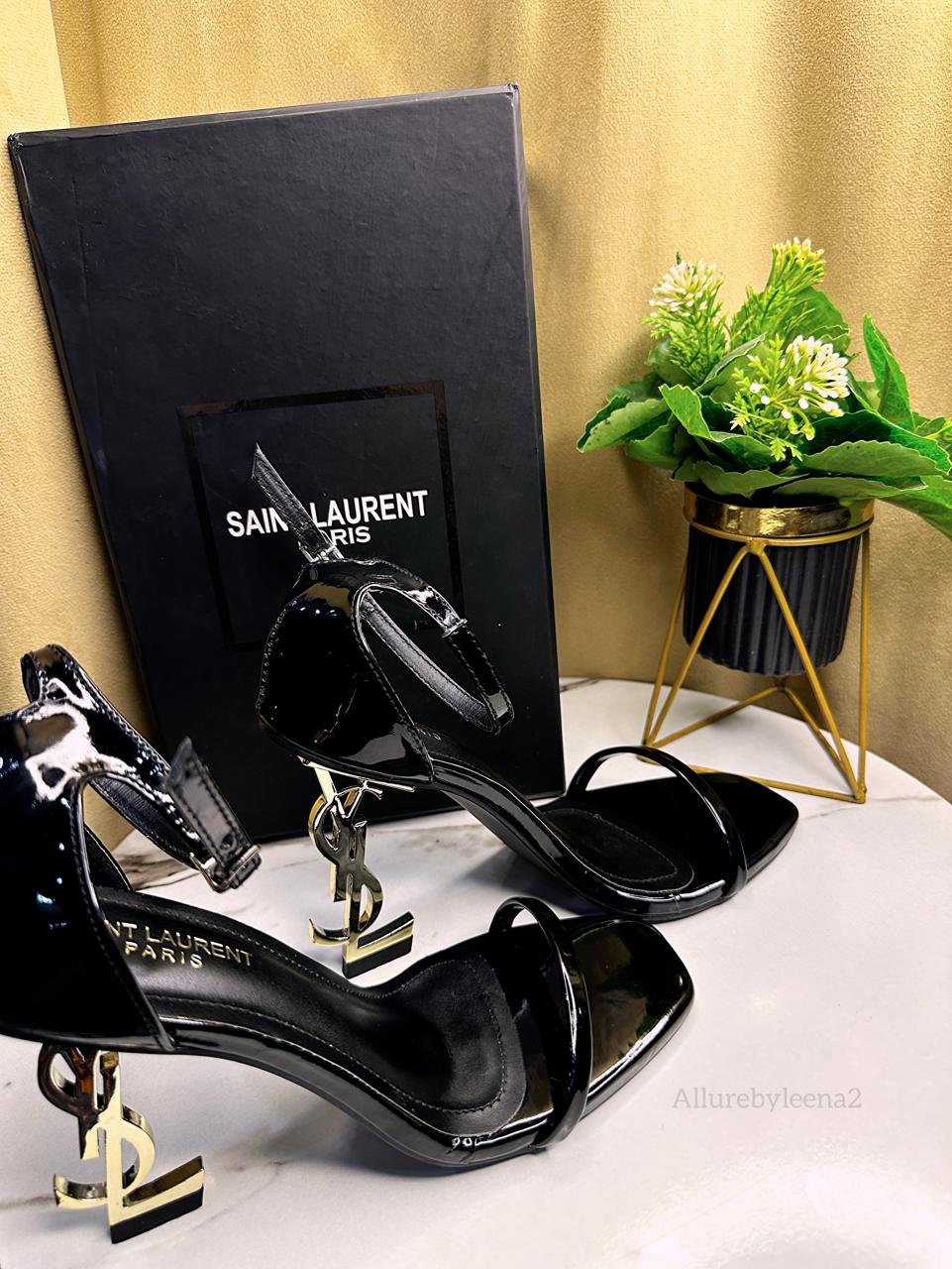 Ysl heel with box and bag
