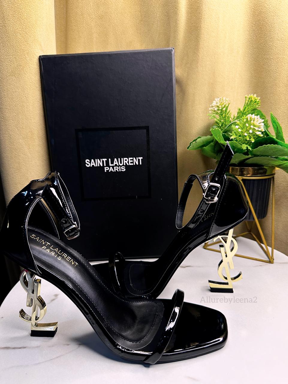Ysl heel with box and bag