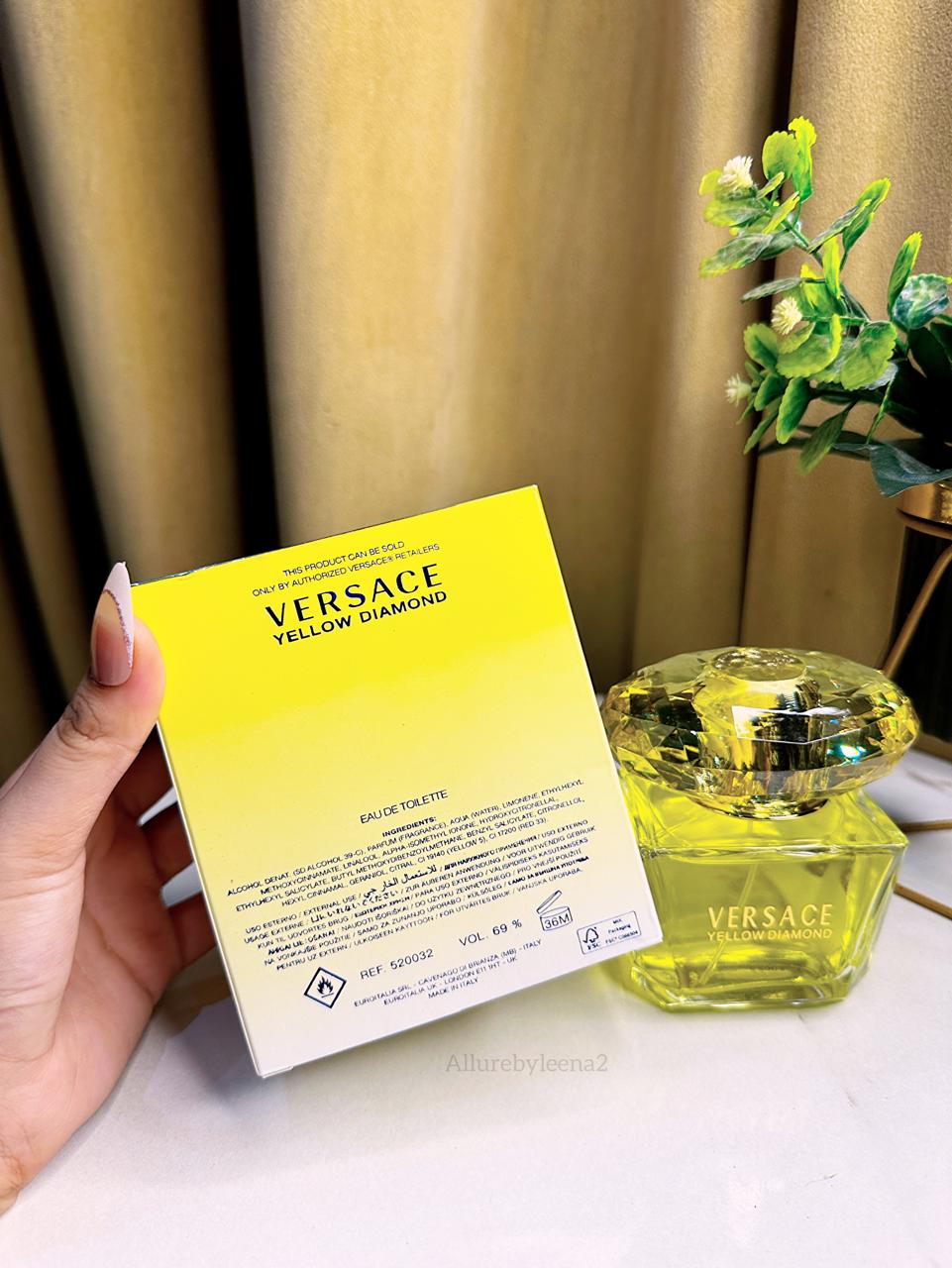 Versace Yellow Diamond Eau de Toilette 90ml