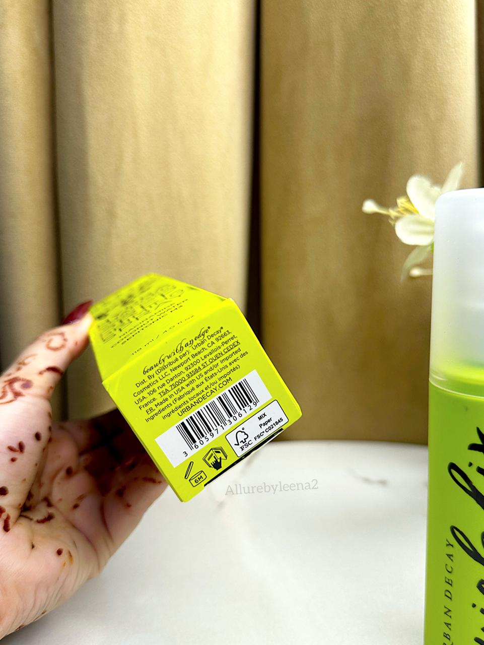 Urban Decay's Quick Fix Hydra-Charged Complexion Prep Priming Spray