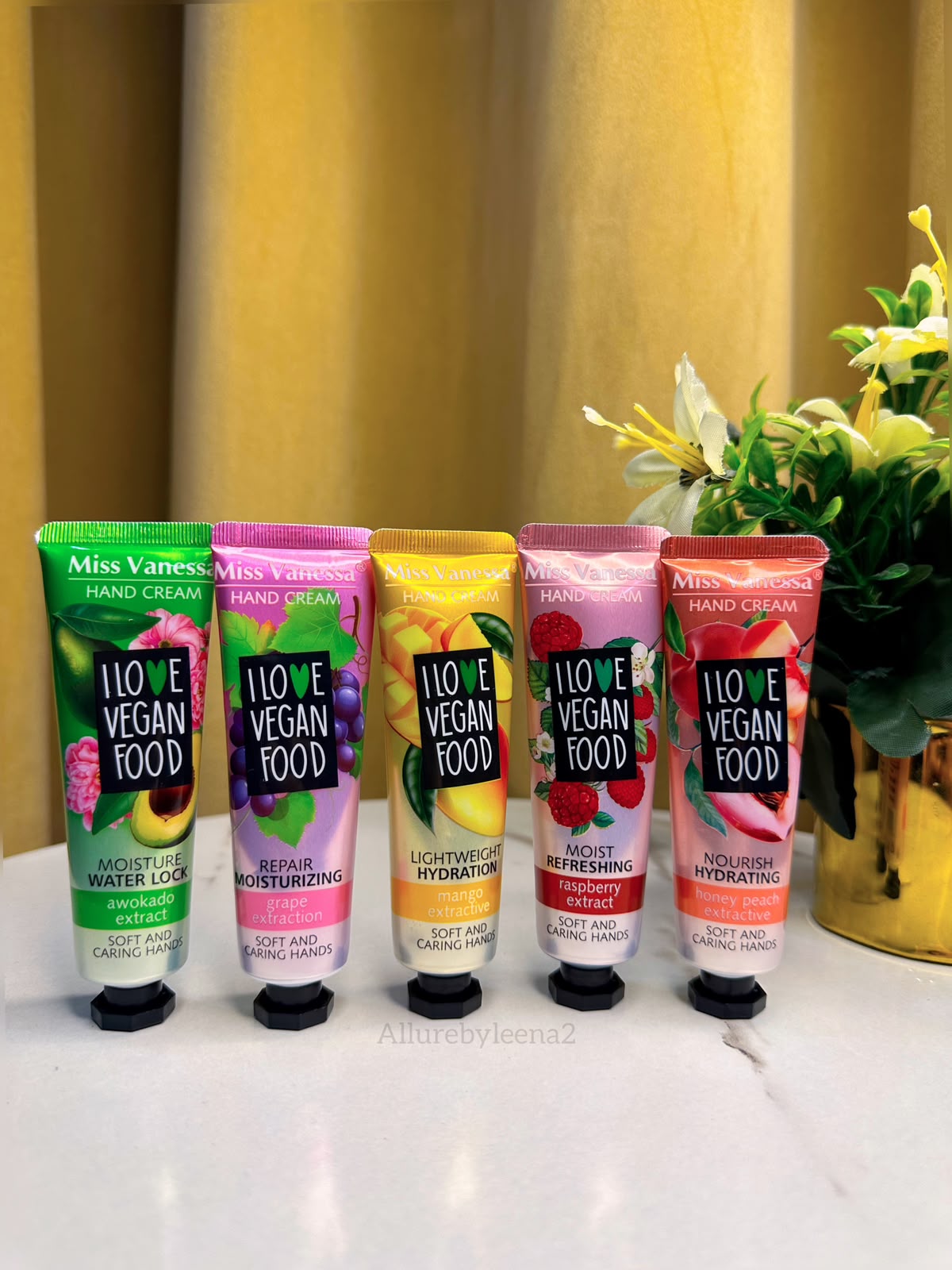 Hand cream set of 5