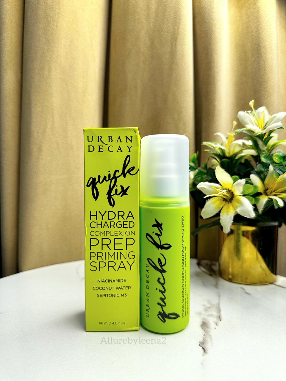 Urban Decay's Quick Fix Hydra-Charged Complexion Prep Priming Spray