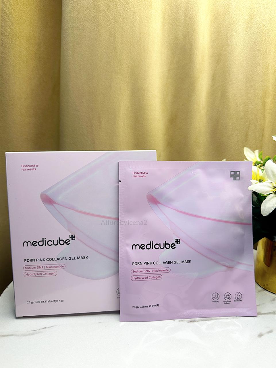 Medicube pdrn pink Collagen gel mask