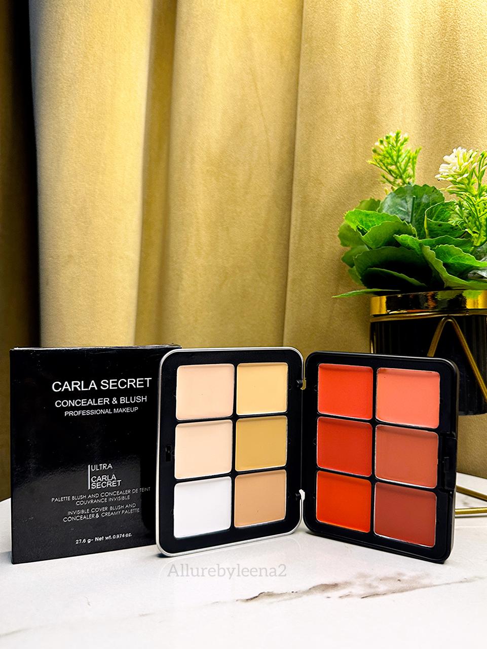 CARLA SECRET Concealer & Blush Palette