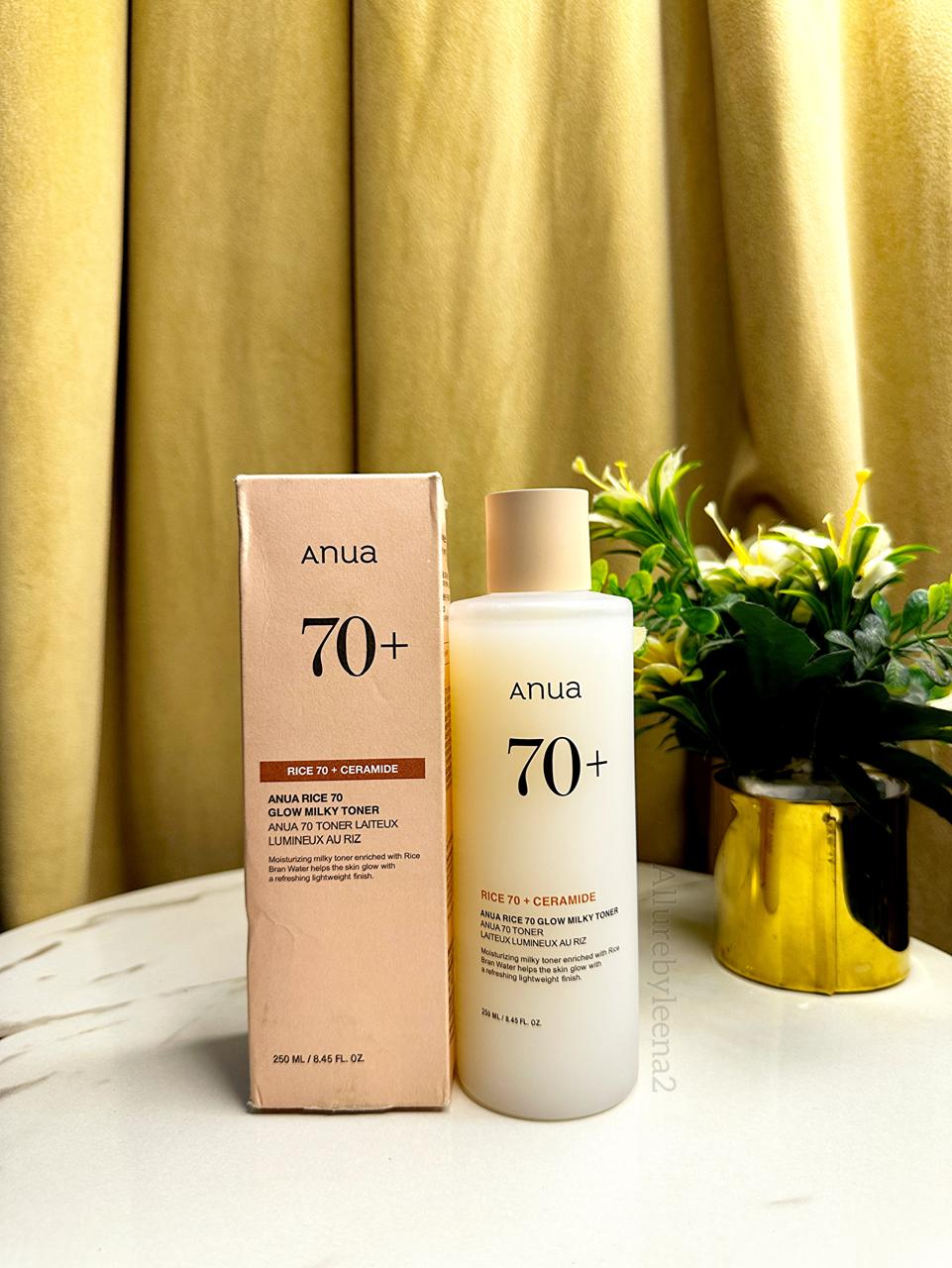 Anua Rice 70 Glow Milky Toner