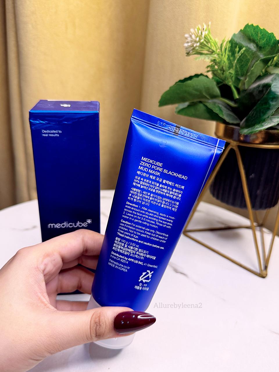 Medicube Zero Pore Blackhead Mud Mask