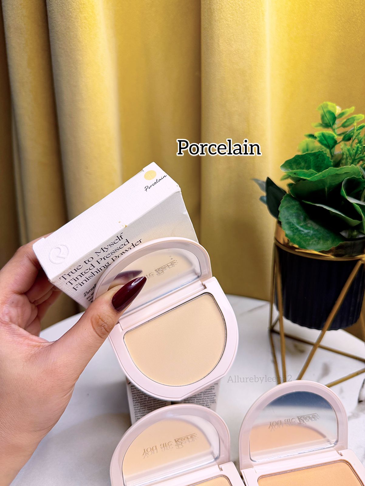 Rare beauty pressed finish powder
