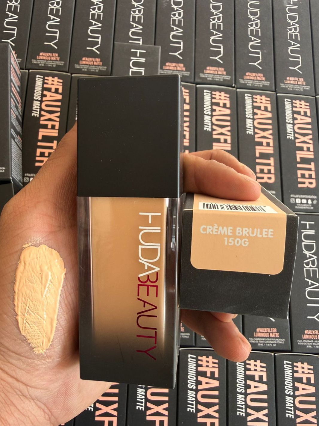 Huda beauty faux filter luminous matte finish foundation