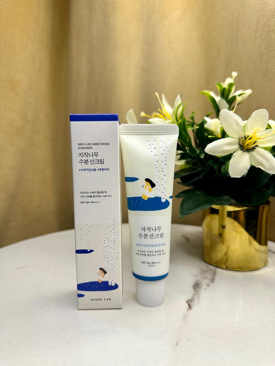 Round Lab Mousturizing Sunscreen