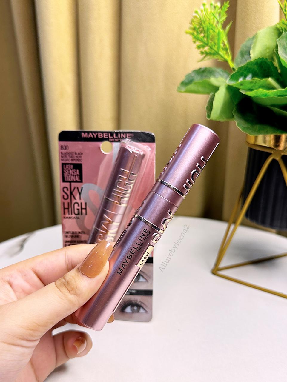 Maybelline Lash Sensational Sky High Mascara in Blackest Black (Waterproof)