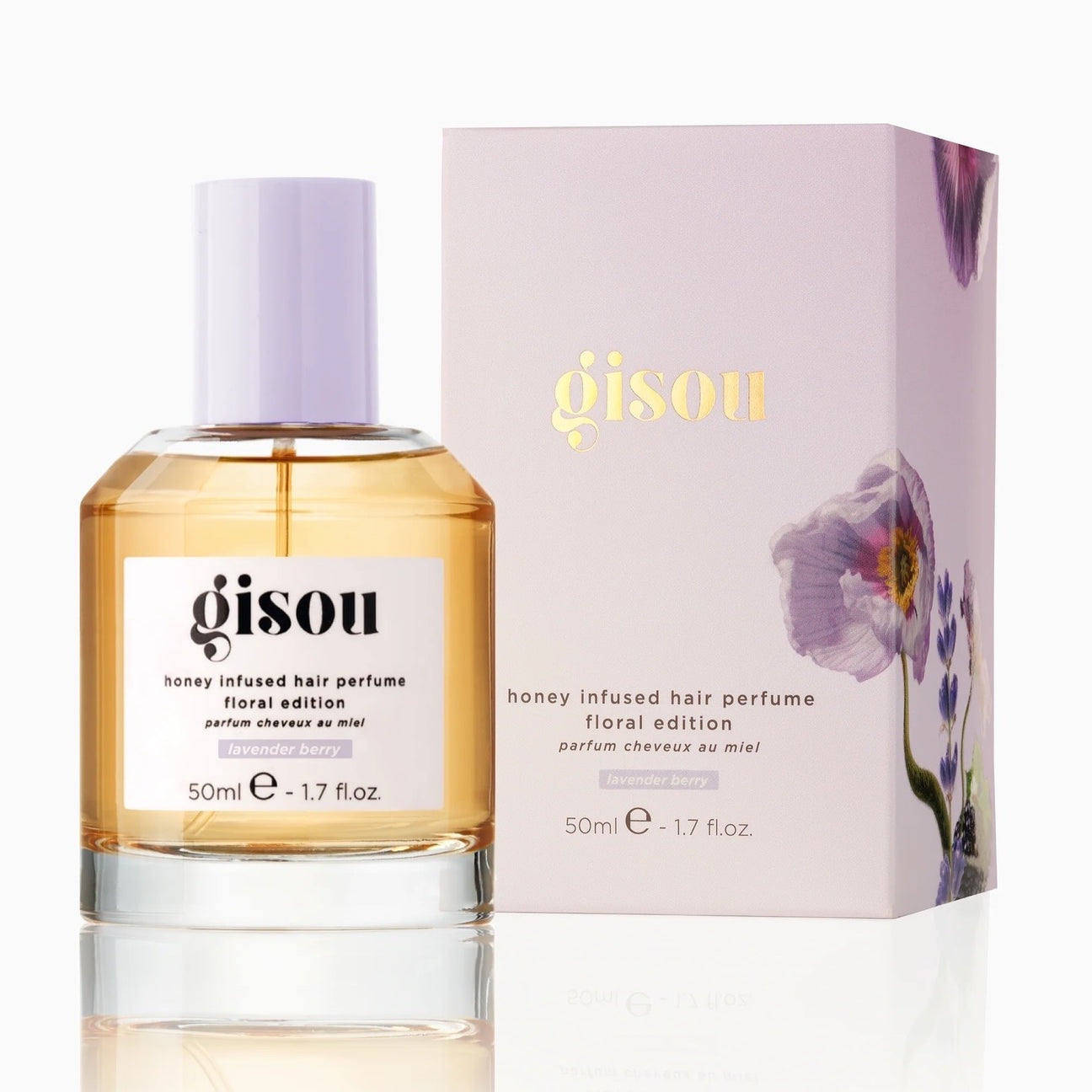 Gisou Honey Infused Hair Perfume Floral Edition lavender berry