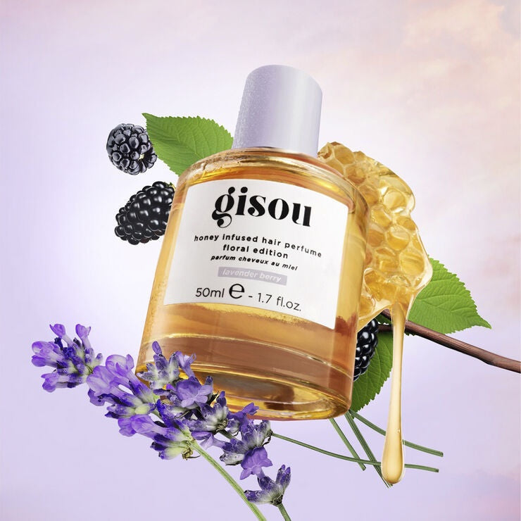 Gisou Honey Infused Hair Perfume Floral Edition lavender berry