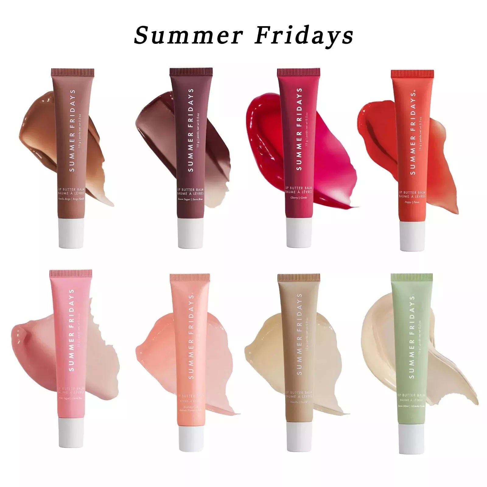 Summer Fridays Lip Butter Balms