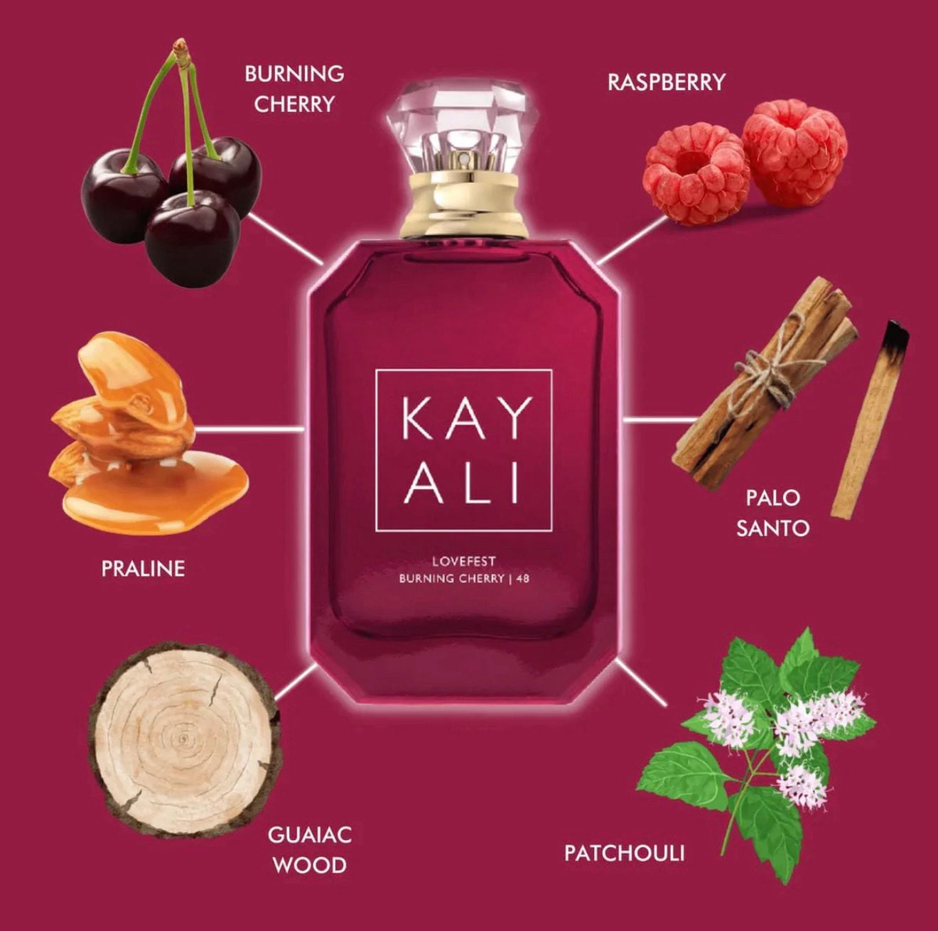 Kayali Lovefest Burning Cherry | 48 Eau de Parfum Intense