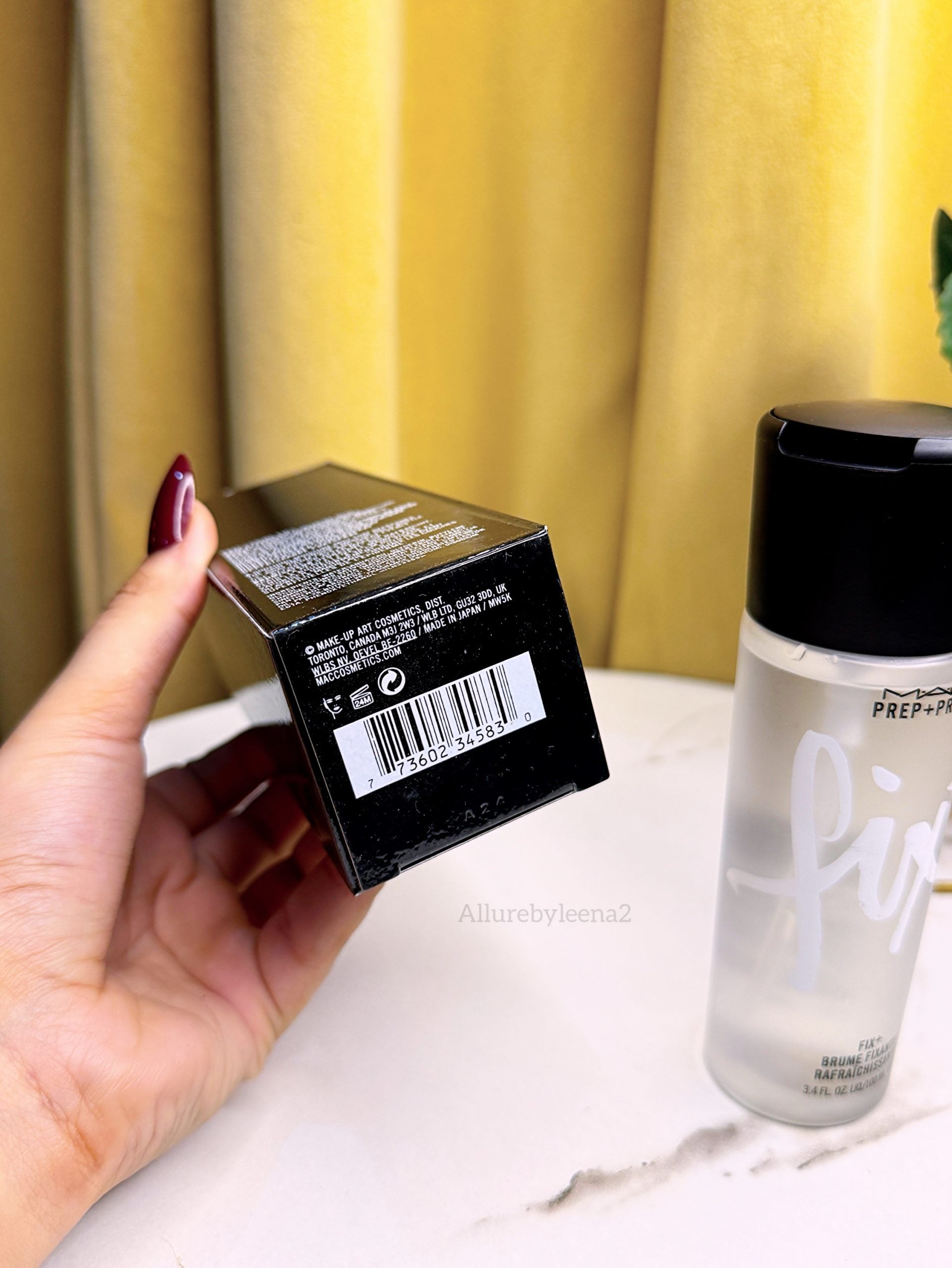 MAC Cosmetics Prep + Prime Fix+ Setting Spray. 