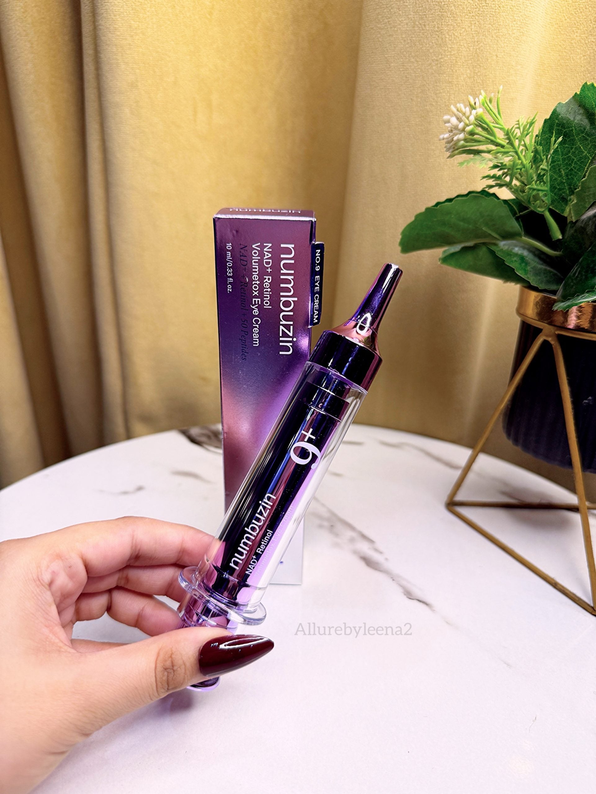 Numbuzin No. 9 NAD+ Retinol Volumetox Eye Cream