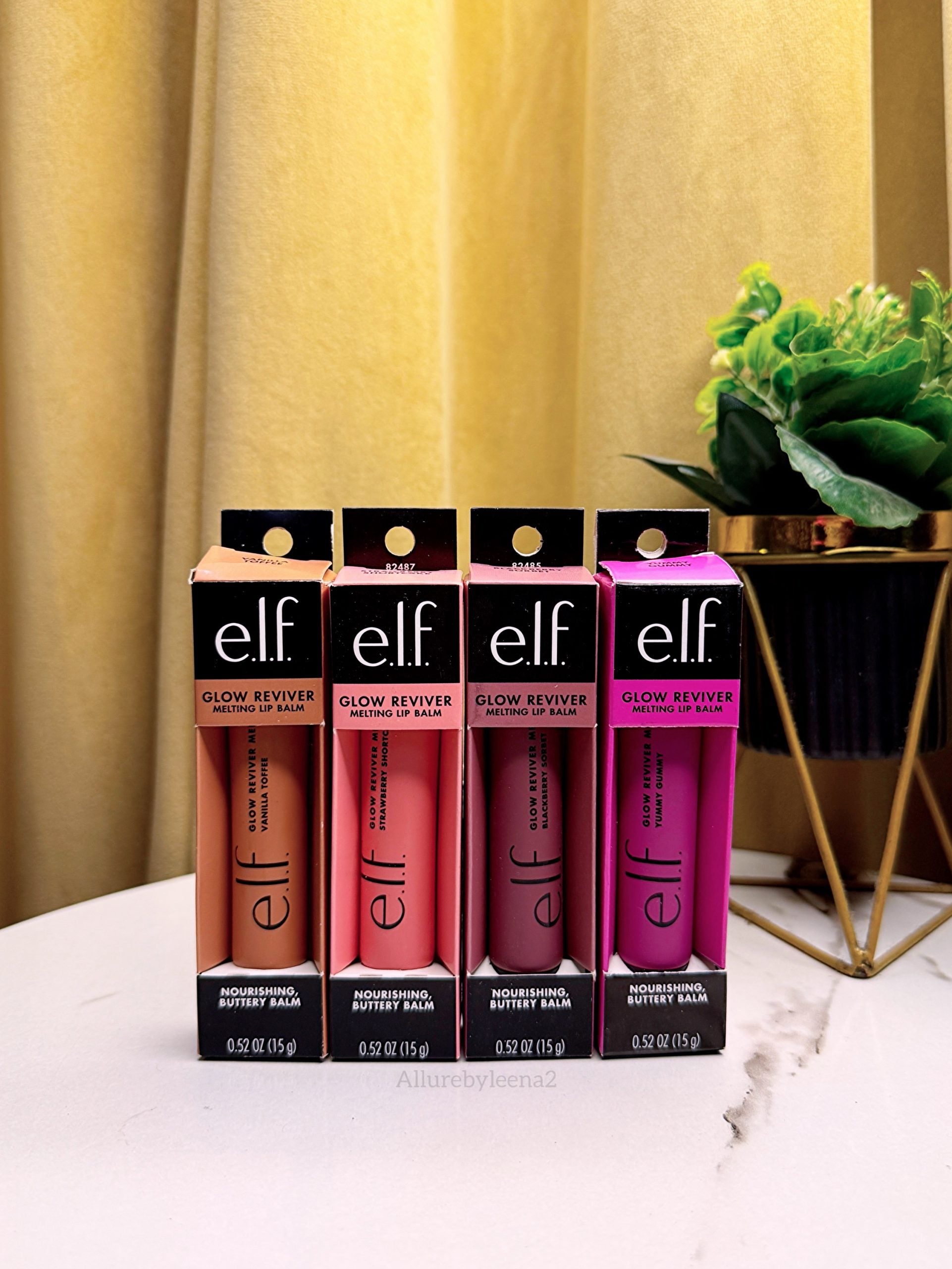 ELF Glow Reviver Melting Lip Balms