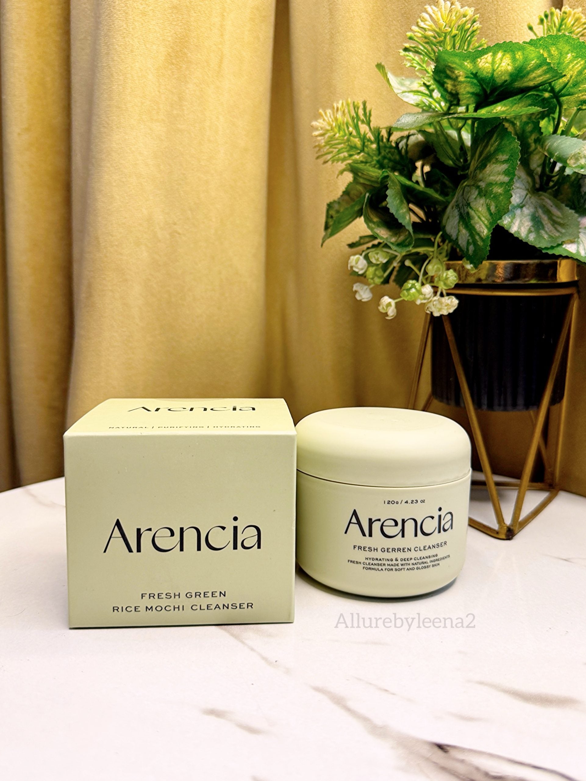 Arencia Fresh GREEN RICE Mochi Cleanser 120g