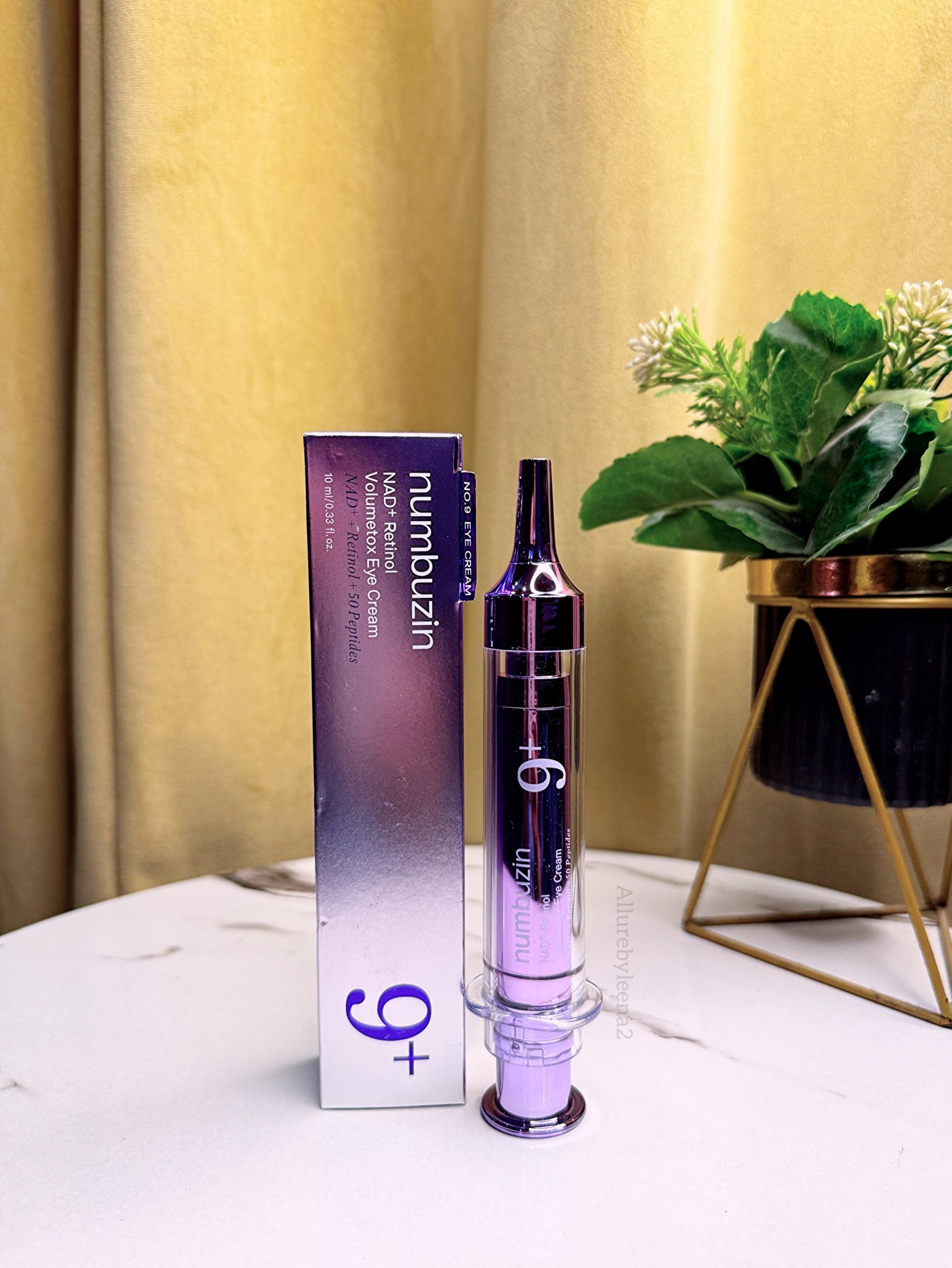 Numbuzin No. 9 NAD+ Retinol Volumetox Eye Cream