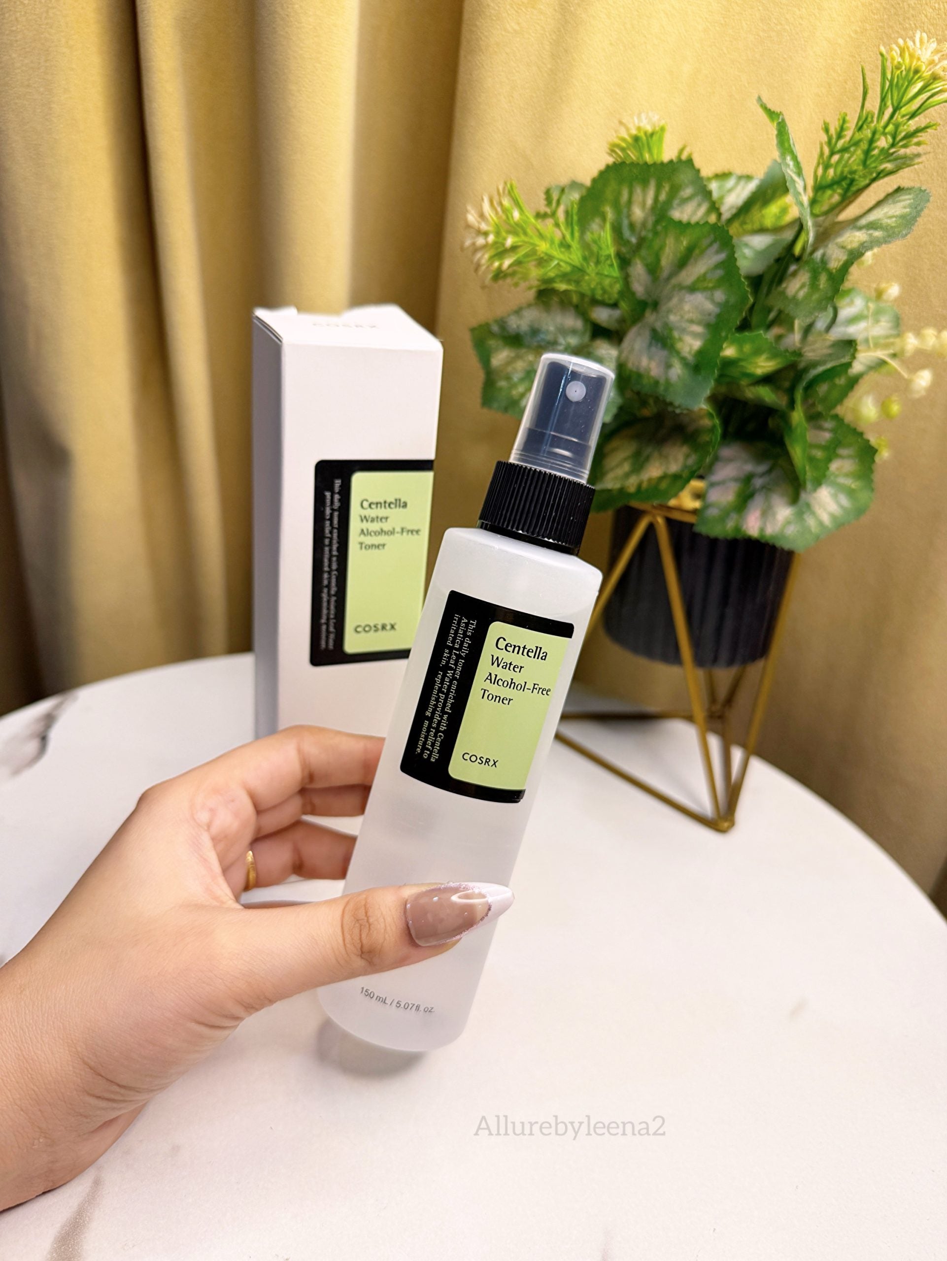 COSRX Centella Water Alcohol-Free Toner. 