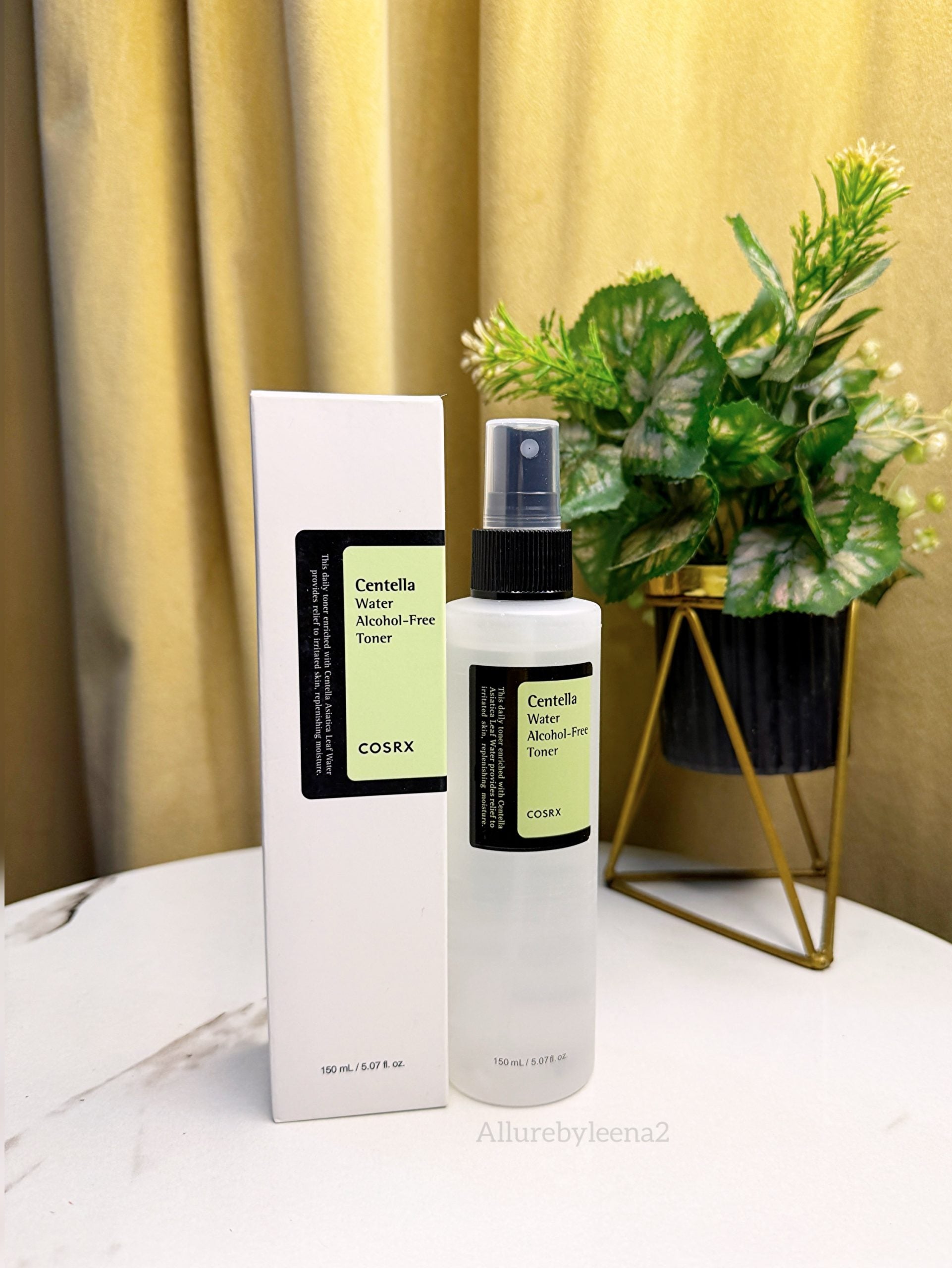 COSRX Centella Water Alcohol-Free Toner. 