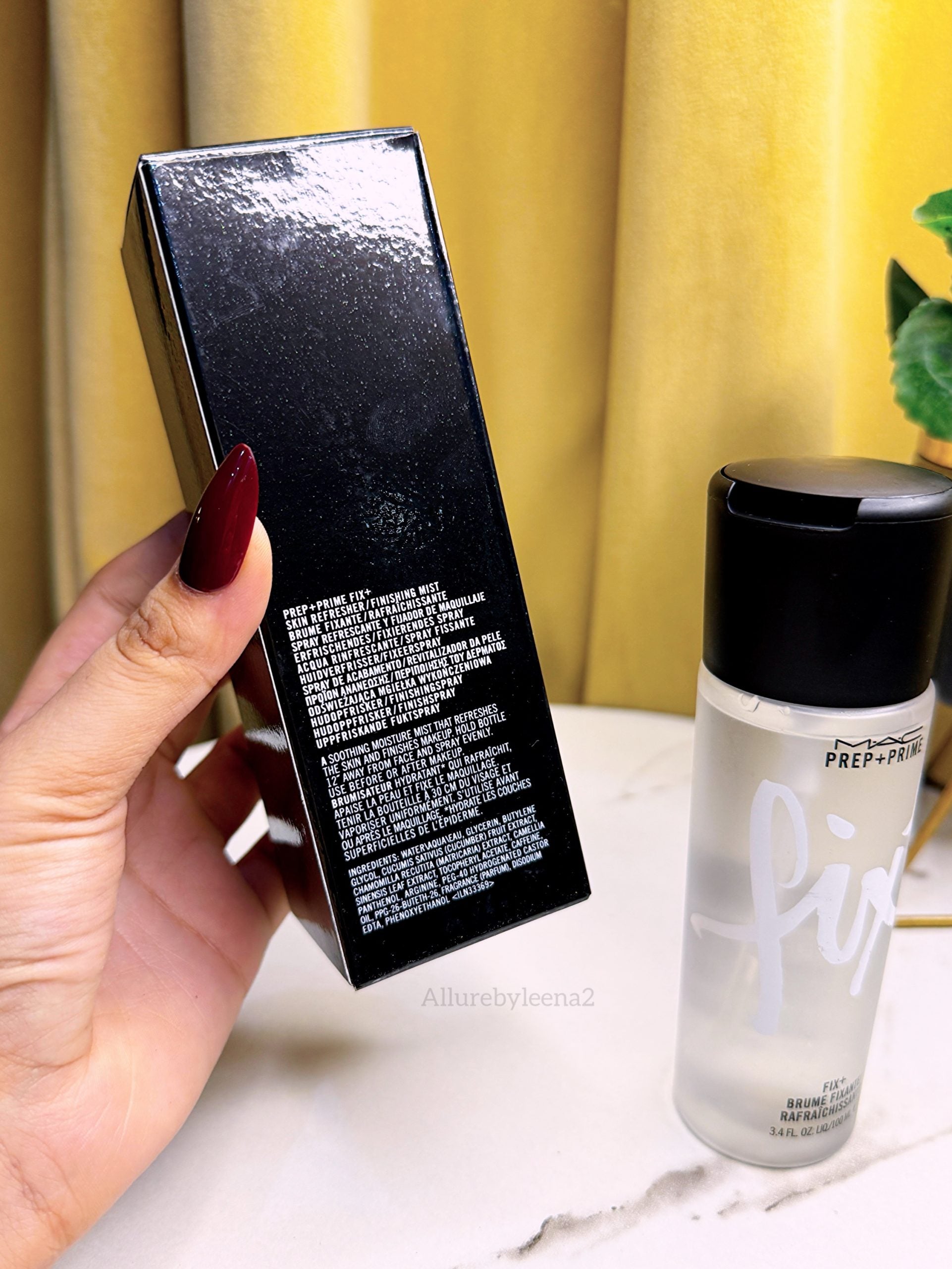MAC Cosmetics Prep + Prime Fix+ Setting Spray. 